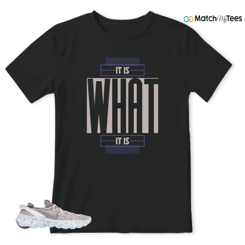 NIKE SPACE HIPPIE 04 SAIL ASTRONOMY BLUE SNEAKER Matching Tees t-shirt