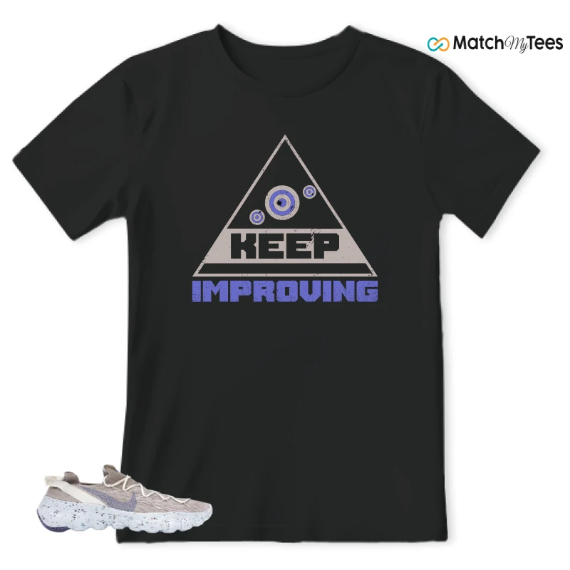NIKE SPACE HIPPIE 04 SAIL ASTRONOMY BLUE SNEAKER Matching Tees t-shirt