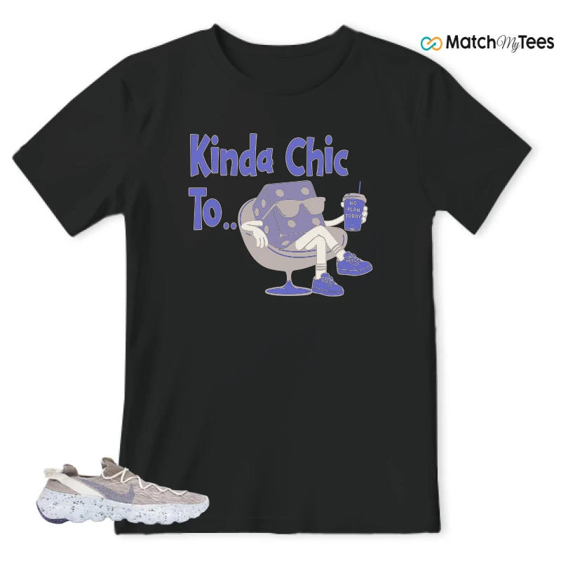 NIKE SPACE HIPPIE 04 SAIL ASTRONOMY BLUE SNEAKER Matching Tees t-shirt