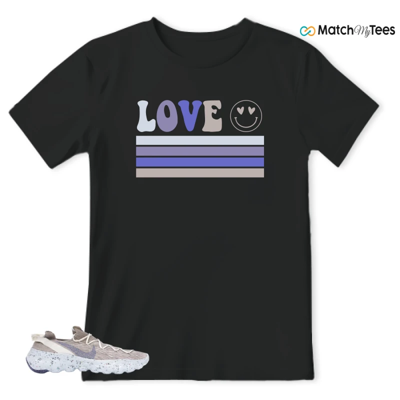 NIKE SPACE HIPPIE 04 SAIL ASTRONOMY BLUE SNEAKER Matching Tees t-shirt