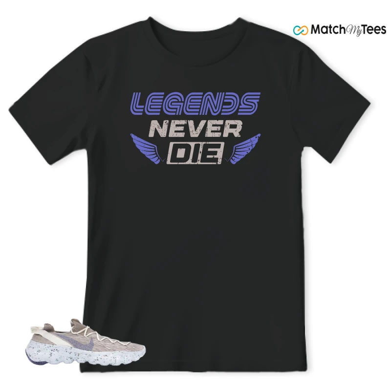 NIKE SPACE HIPPIE 04 SAIL ASTRONOMY BLUE SNEAKER Matching Tees t-shirt