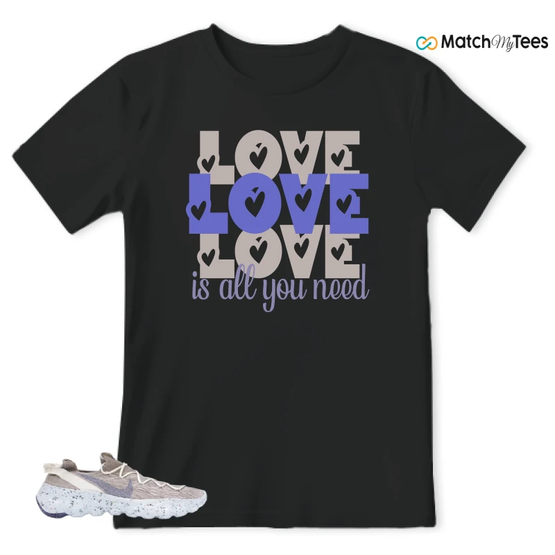 NIKE SPACE HIPPIE 04 SAIL ASTRONOMY BLUE SNEAKER Matching Tees t-shirt