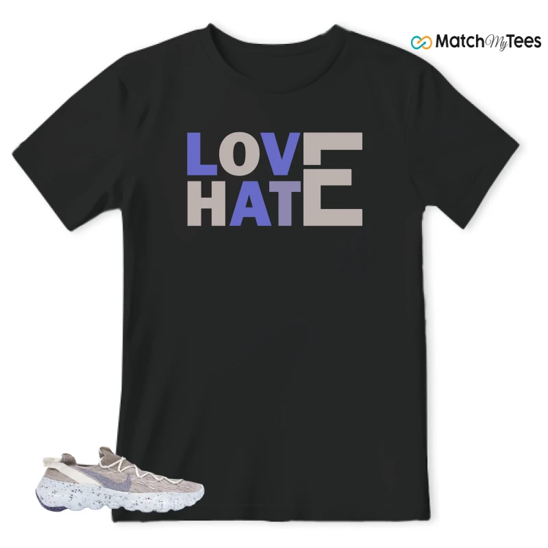 NIKE SPACE HIPPIE 04 SAIL ASTRONOMY BLUE SNEAKER Matching Tees t-shirt
