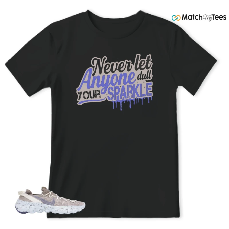 NIKE SPACE HIPPIE 04 SAIL ASTRONOMY BLUE SNEAKER Matching Tees t-shirt