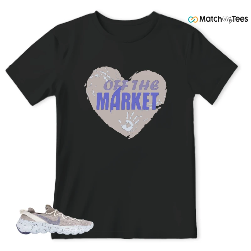 NIKE SPACE HIPPIE 04 SAIL ASTRONOMY BLUE SNEAKER Matching Tees t-shirt