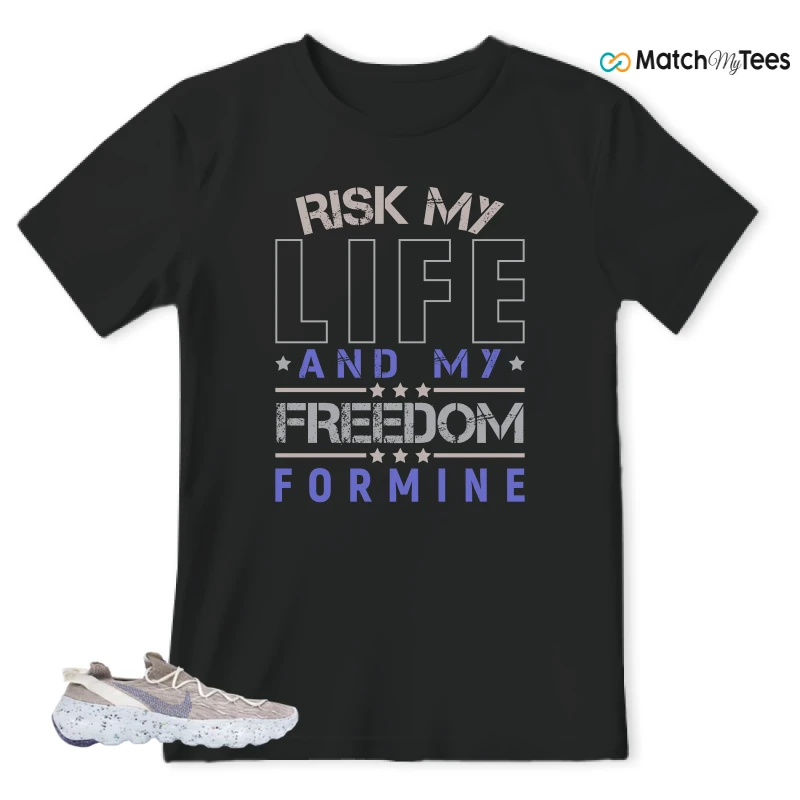 NIKE SPACE HIPPIE 04 SAIL ASTRONOMY BLUE SNEAKER Matching Tees t-shirt