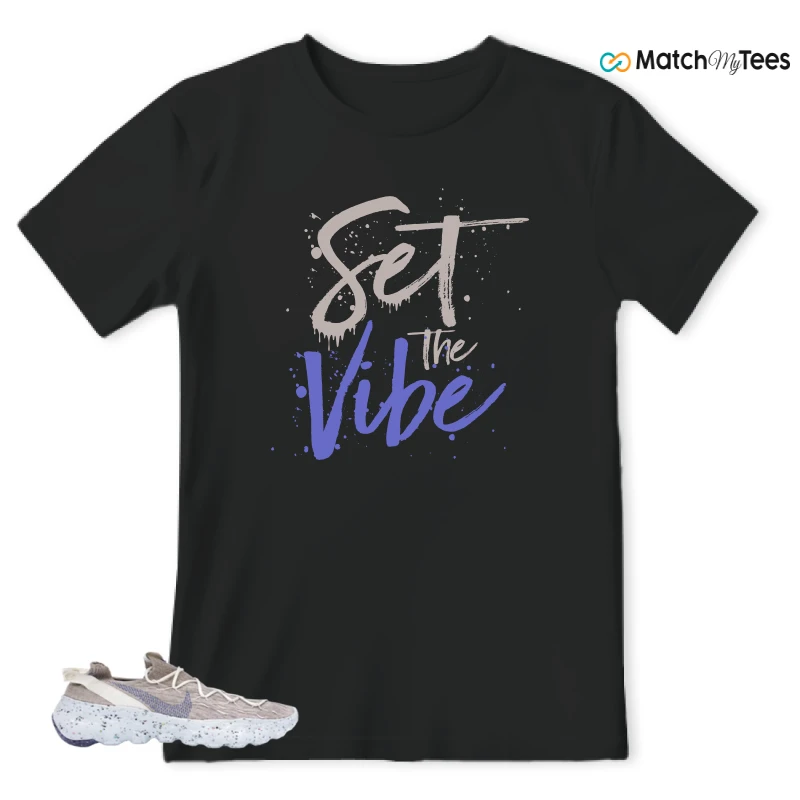 NIKE SPACE HIPPIE 04 SAIL ASTRONOMY BLUE SNEAKER Matching Tees t-shirt