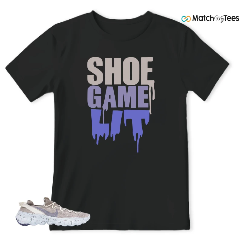 NIKE SPACE HIPPIE 04 SAIL ASTRONOMY BLUE SNEAKER Matching Tees t-shirt