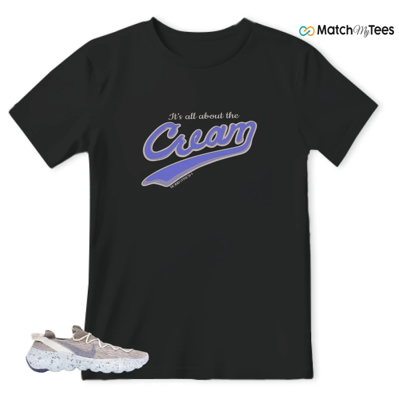 NIKE SPACE HIPPIE 04 SAIL ASTRONOMY BLUE SNEAKER Matching Tees t-shirt