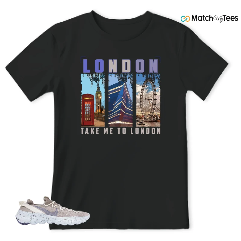 NIKE SPACE HIPPIE 04 SAIL ASTRONOMY BLUE SNEAKER Matching Tees t-shirt