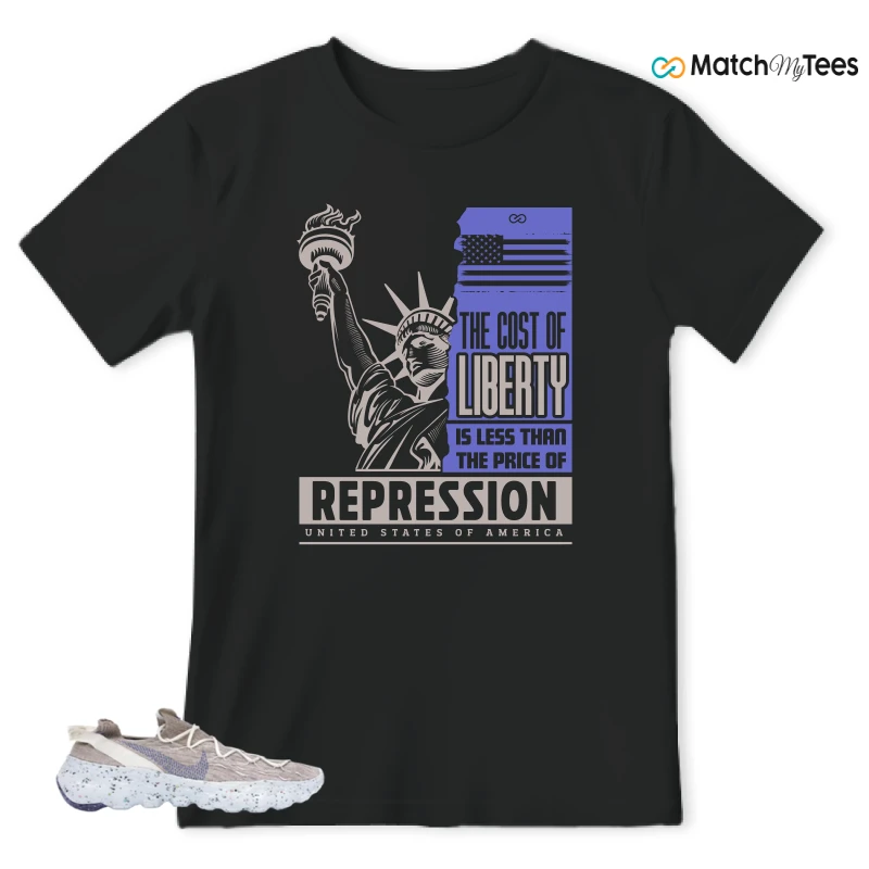 NIKE SPACE HIPPIE 04 SAIL ASTRONOMY BLUE SNEAKER Matching Tees t-shirt