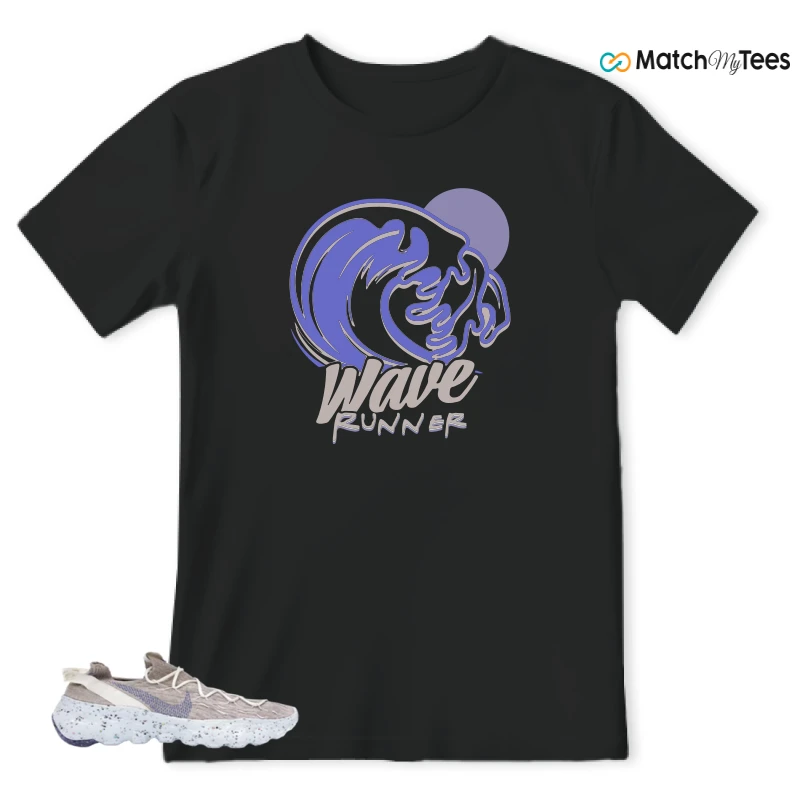NIKE SPACE HIPPIE 04 SAIL ASTRONOMY BLUE SNEAKER Matching Tees t-shirt