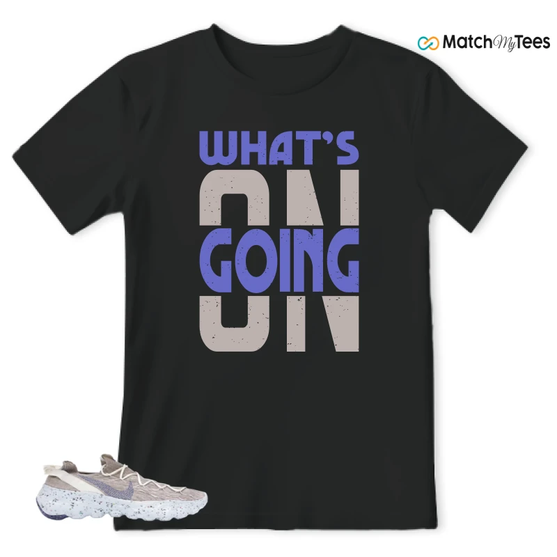 NIKE SPACE HIPPIE 04 SAIL ASTRONOMY BLUE SNEAKER Matching Tees t-shirt