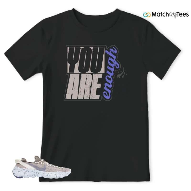 NIKE SPACE HIPPIE 04 SAIL ASTRONOMY BLUE SNEAKER Matching Tees t-shirt