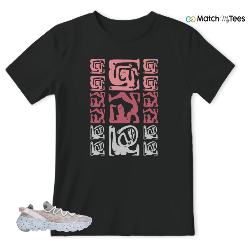 NIKE SPACE HIPPIE 04 WHITE MULTI (WOMEN'S) SNEAKER Matching Tees t-shirt
