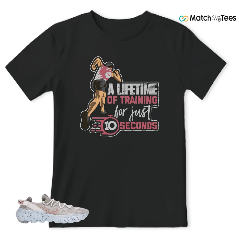 NIKE SPACE HIPPIE 04 WHITE MULTI (WOMEN'S) SNEAKER Matching Tees t-shirt