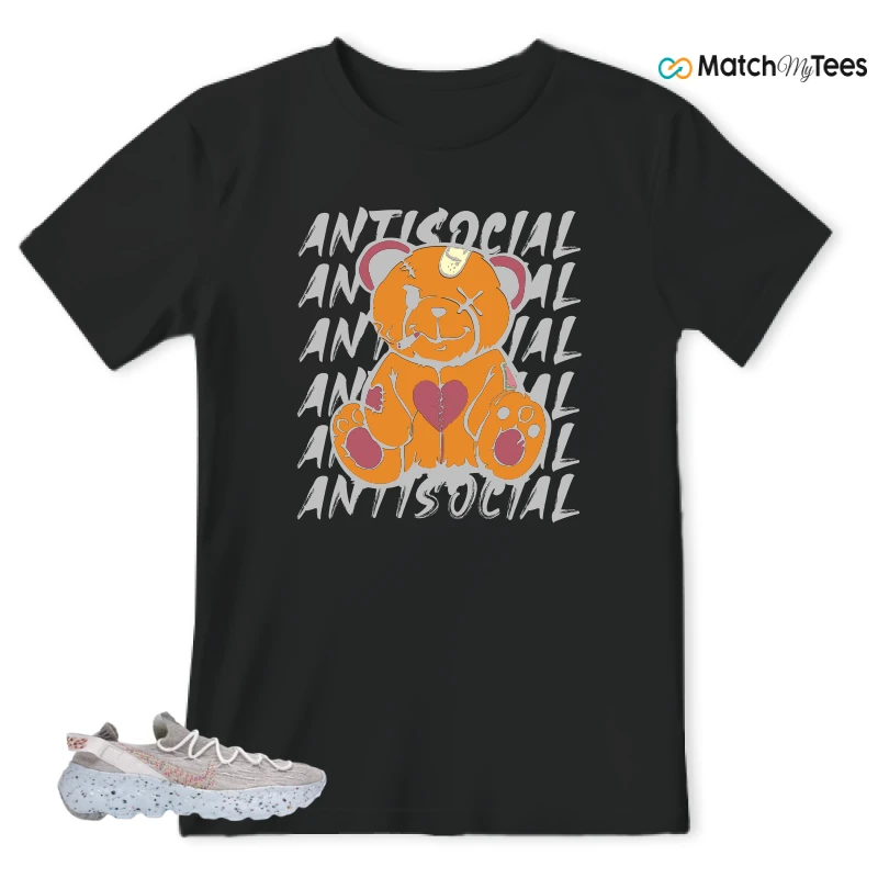 NIKE SPACE HIPPIE 04 WHITE MULTI (WOMEN'S) SNEAKER Matching Tees t-shirt