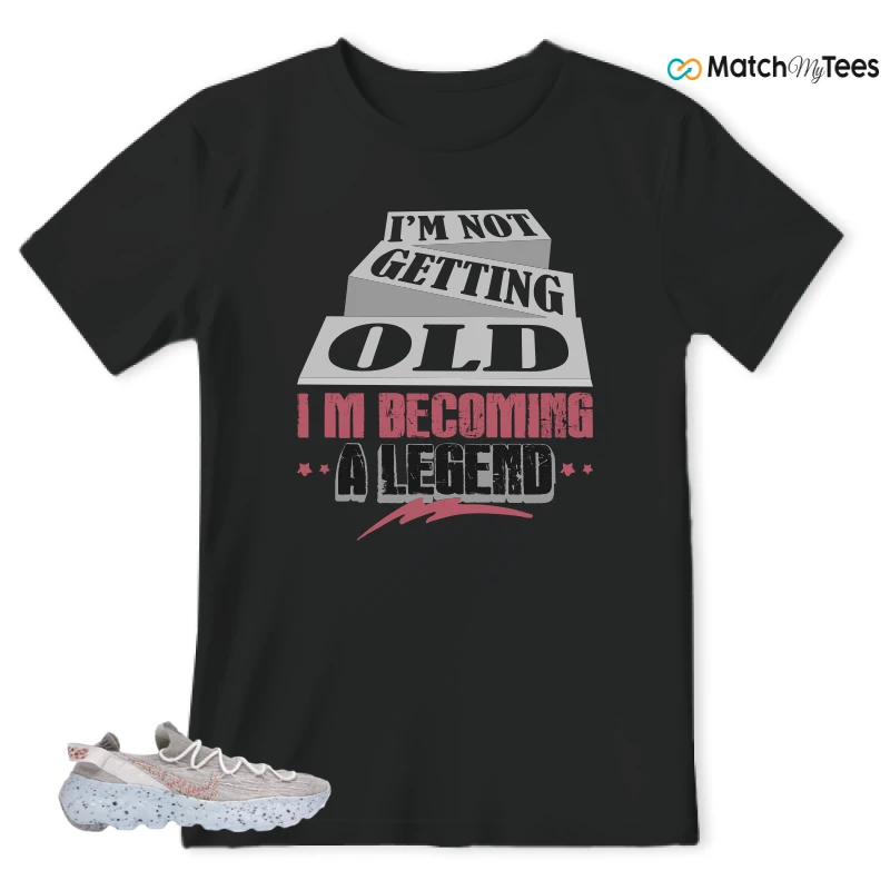 NIKE SPACE HIPPIE 04 WHITE MULTI (WOMEN'S) SNEAKER Matching Tees t-shirt