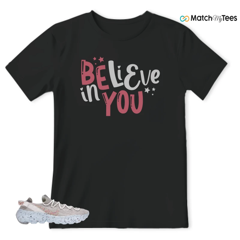 NIKE SPACE HIPPIE 04 WHITE MULTI (WOMEN'S) SNEAKER Matching Tees t-shirt