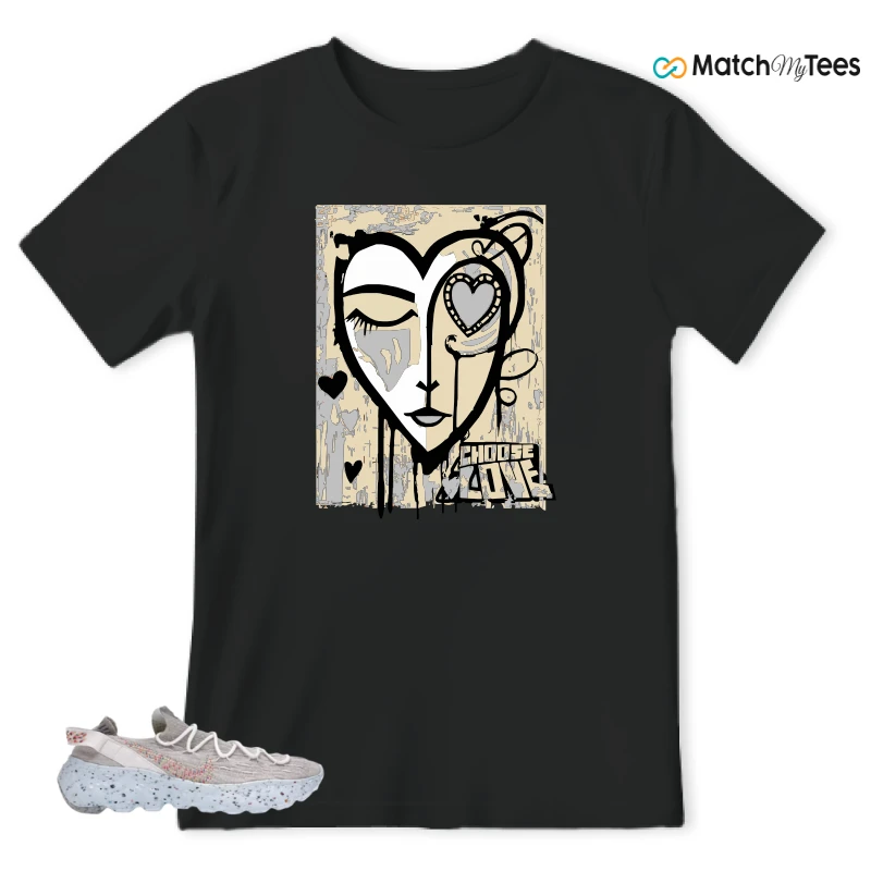 NIKE SPACE HIPPIE 04 WHITE MULTI (WOMEN'S) SNEAKER Matching Tees t-shirt