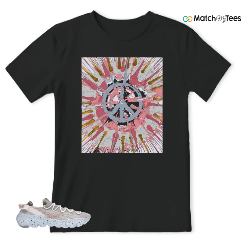 NIKE SPACE HIPPIE 04 WHITE MULTI (WOMEN'S) SNEAKER Matching Tees t-shirt