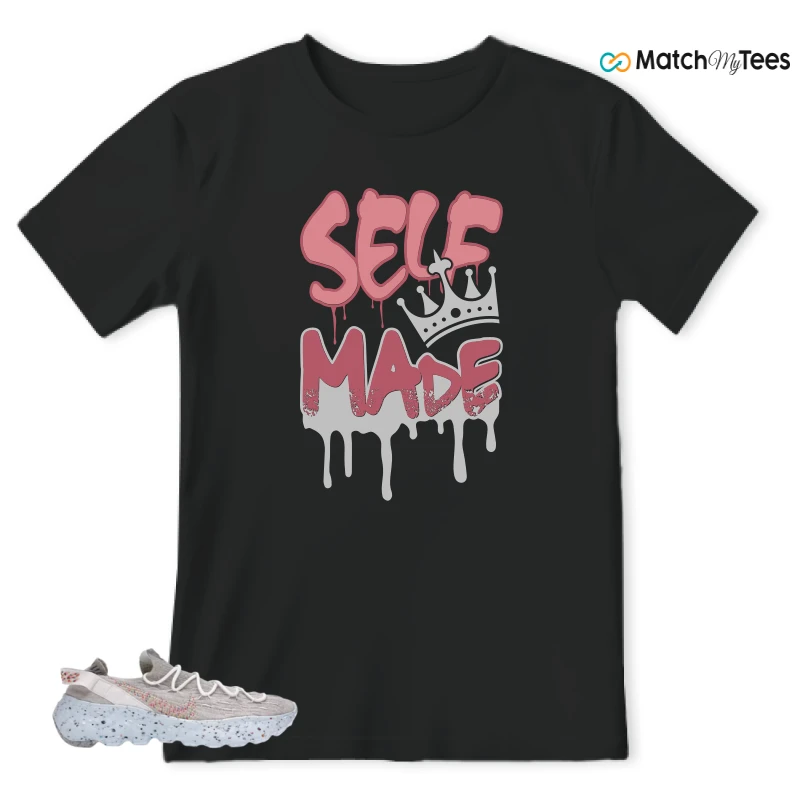 NIKE SPACE HIPPIE 04 WHITE MULTI (WOMEN'S) SNEAKER Matching Tees t-shirt