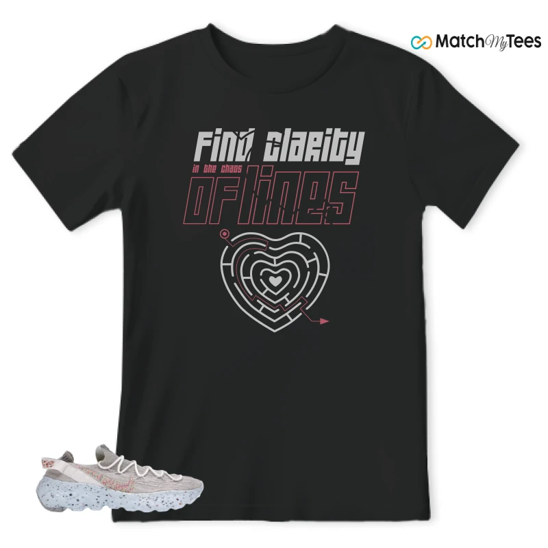 NIKE SPACE HIPPIE 04 WHITE MULTI (WOMEN'S) SNEAKER Matching Tees t-shirt