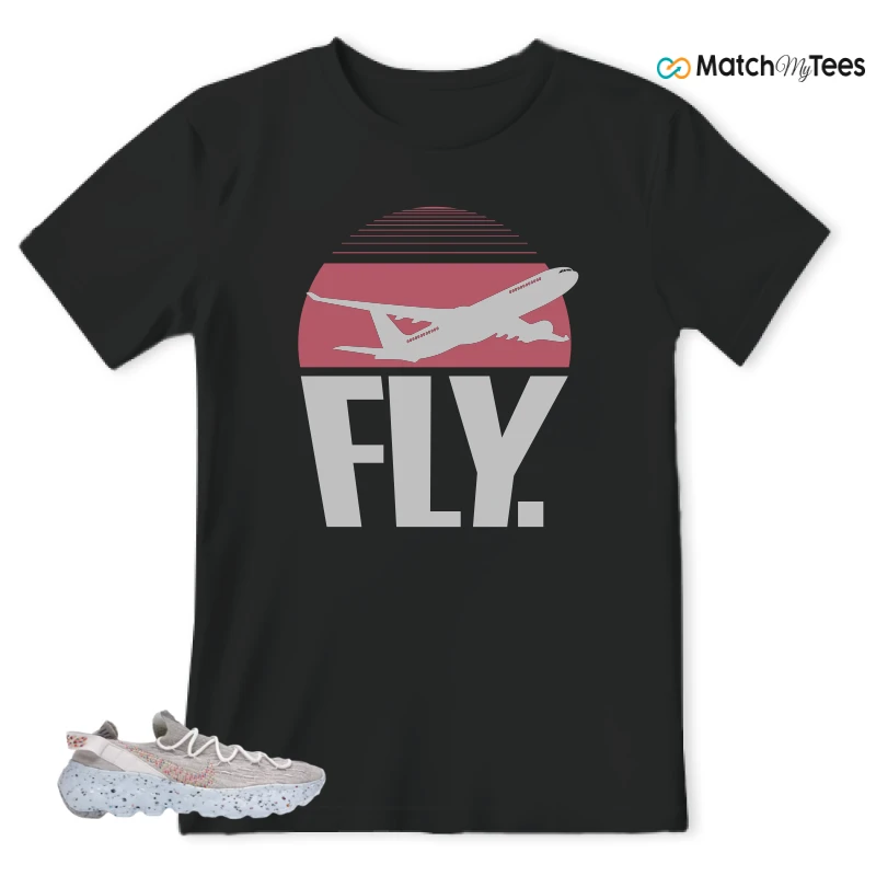 NIKE SPACE HIPPIE 04 WHITE MULTI (WOMEN'S) SNEAKER Matching Tees t-shirt
