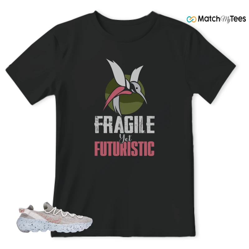 NIKE SPACE HIPPIE 04 WHITE MULTI (WOMEN'S) SNEAKER Matching Tees t-shirt