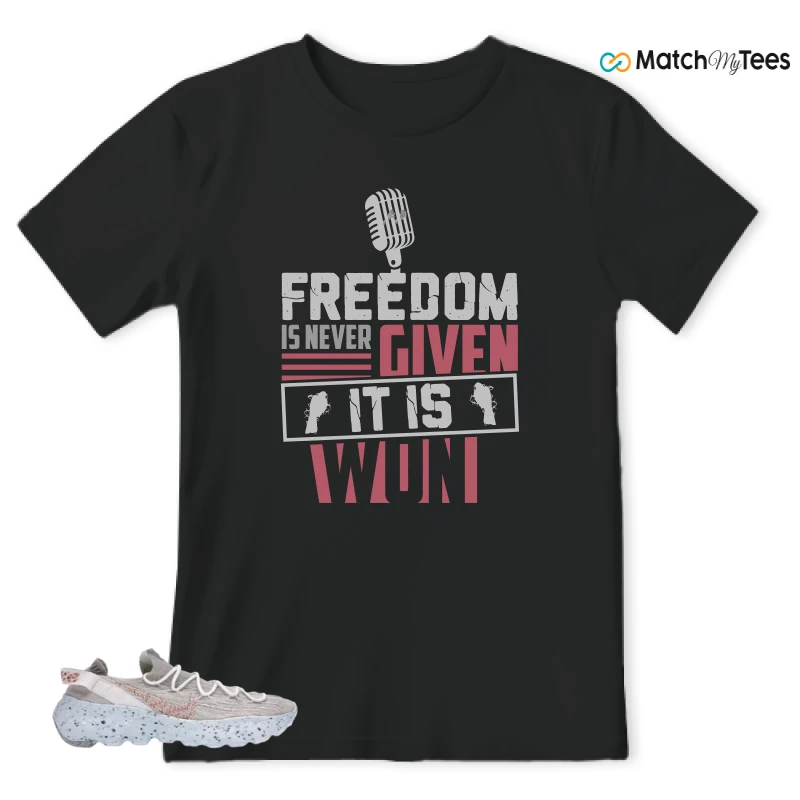 NIKE SPACE HIPPIE 04 WHITE MULTI (WOMEN'S) SNEAKER Matching Tees t-shirt