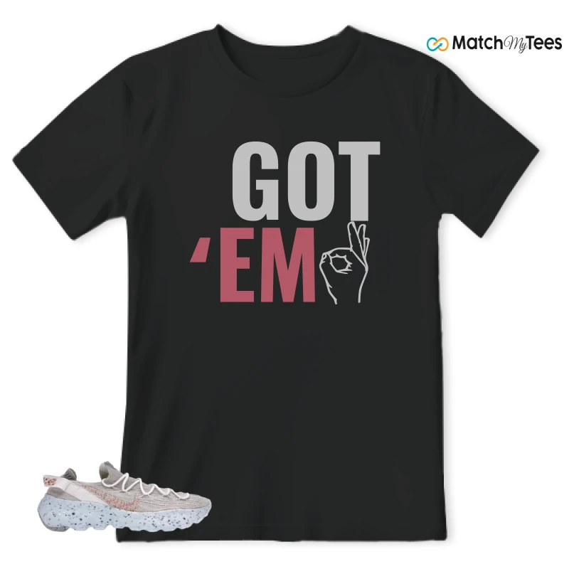 NIKE SPACE HIPPIE 04 WHITE MULTI (WOMEN'S) SNEAKER Matching Tees t-shirt
