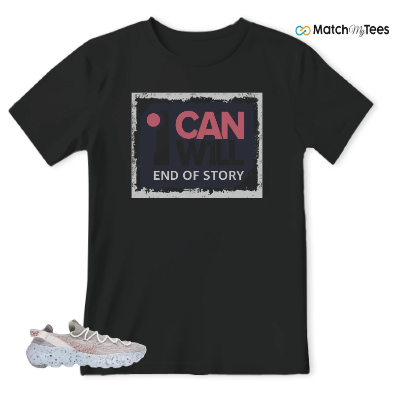NIKE SPACE HIPPIE 04 WHITE MULTI (WOMEN'S) SNEAKER Matching Tees t-shirt