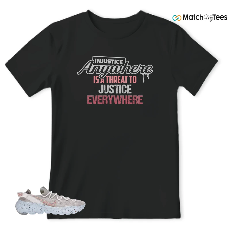 NIKE SPACE HIPPIE 04 WHITE MULTI (WOMEN'S) SNEAKER Matching Tees t-shirt