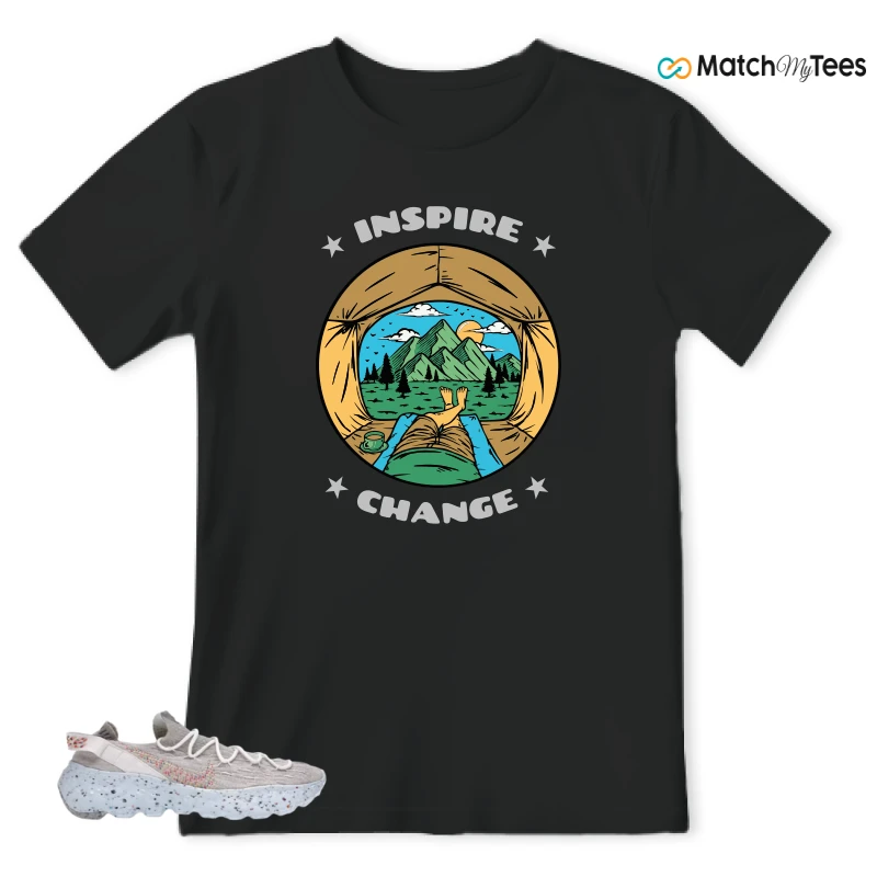 NIKE SPACE HIPPIE 04 WHITE MULTI (WOMEN'S) SNEAKER Matching Tees t-shirt
