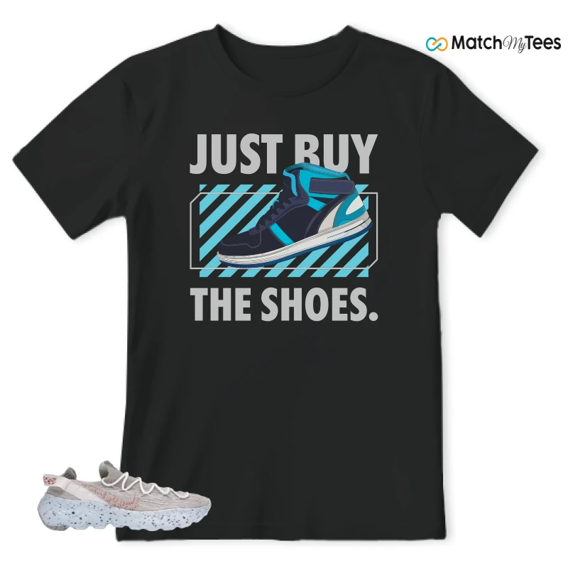 NIKE SPACE HIPPIE 04 WHITE MULTI (WOMEN'S) SNEAKER Matching Tees t-shirt