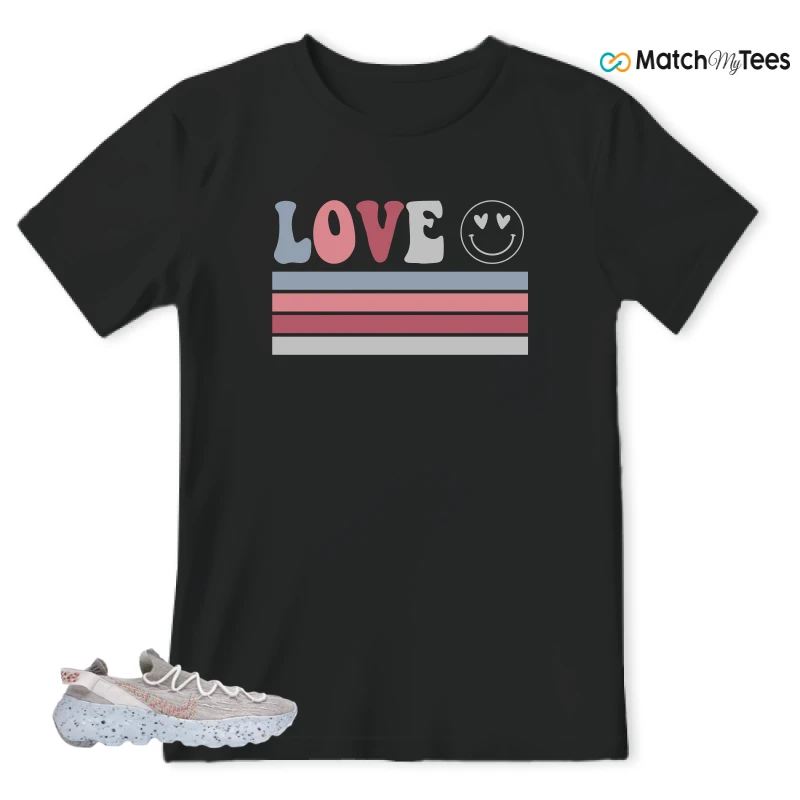 NIKE SPACE HIPPIE 04 WHITE MULTI (WOMEN'S) SNEAKER Matching Tees t-shirt