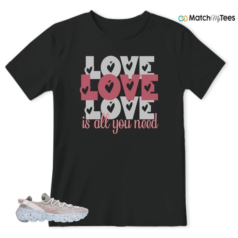 NIKE SPACE HIPPIE 04 WHITE MULTI (WOMEN'S) SNEAKER Matching Tees t-shirt