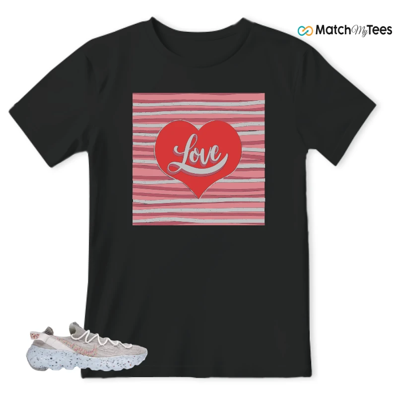 NIKE SPACE HIPPIE 04 WHITE MULTI (WOMEN'S) SNEAKER Matching Tees t-shirt