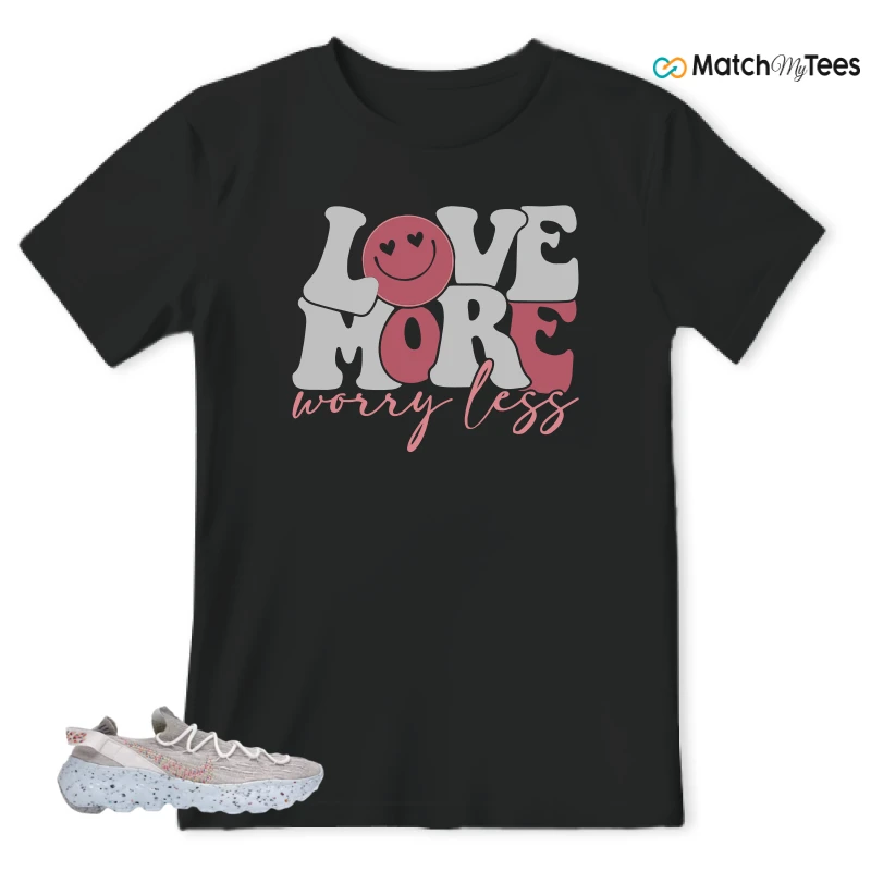 NIKE SPACE HIPPIE 04 WHITE MULTI (WOMEN'S) SNEAKER Matching Tees t-shirt