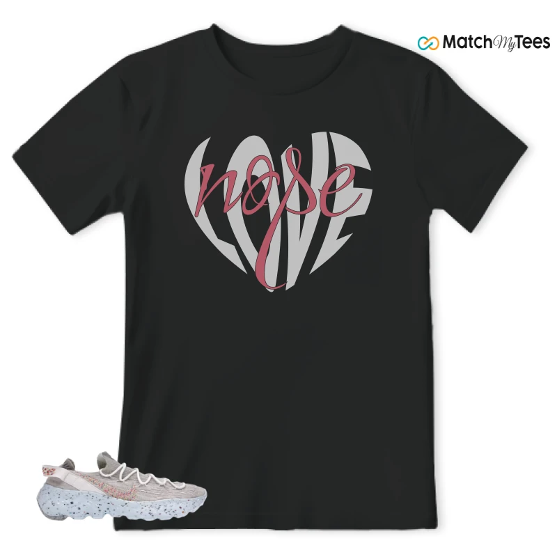 NIKE SPACE HIPPIE 04 WHITE MULTI (WOMEN'S) SNEAKER Matching Tees t-shirt