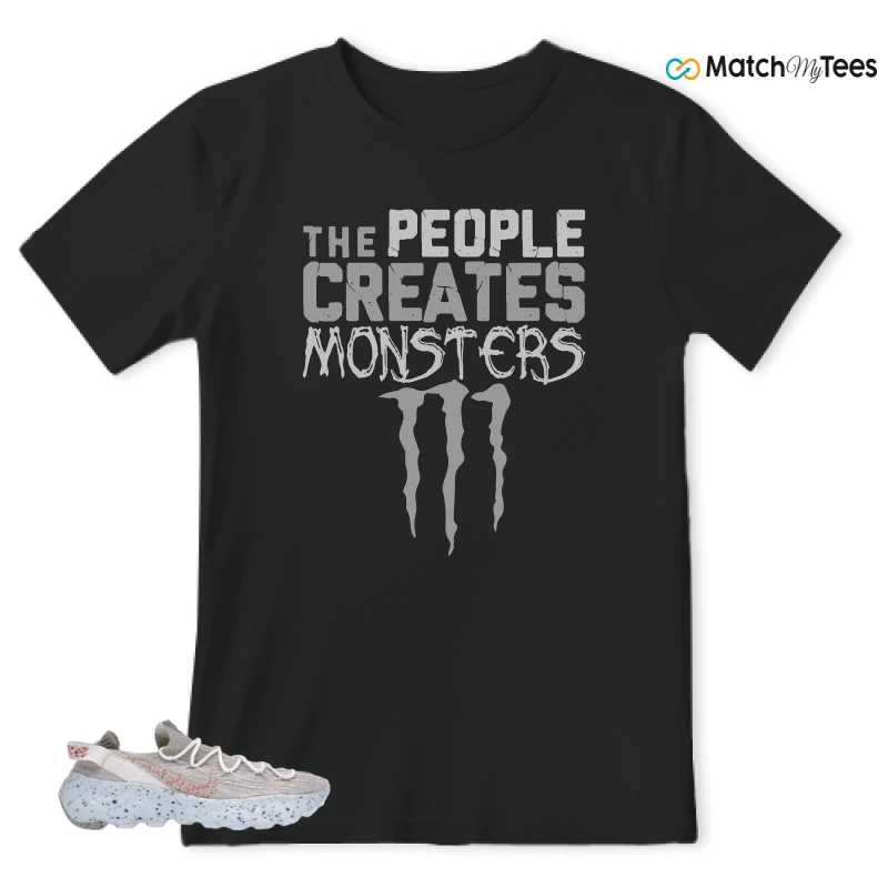 NIKE SPACE HIPPIE 04 WHITE MULTI (WOMEN'S) SNEAKER Matching Tees t-shirt