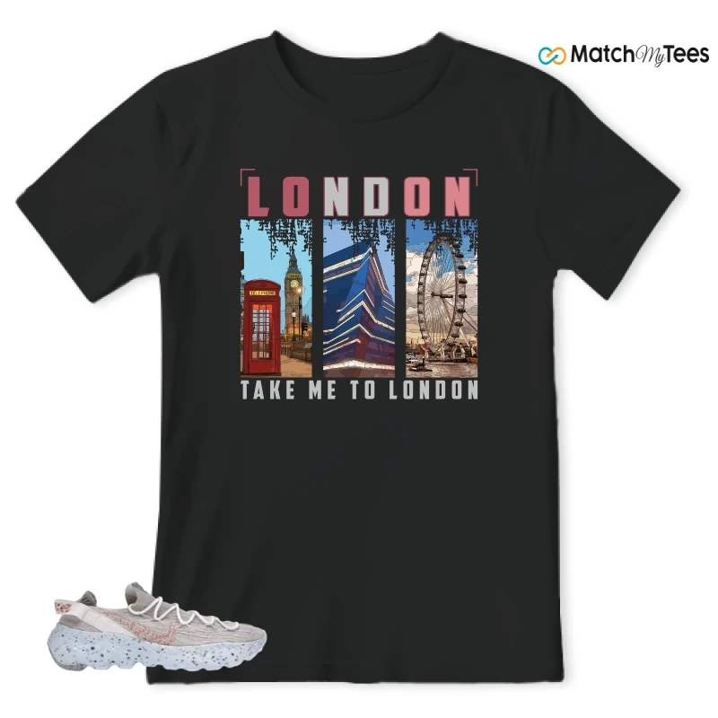 NIKE SPACE HIPPIE 04 WHITE MULTI (WOMEN'S) SNEAKER Matching Tees t-shirt