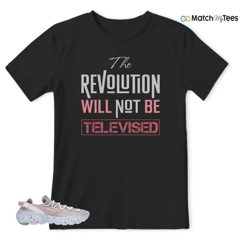 NIKE SPACE HIPPIE 04 WHITE MULTI (WOMEN'S) SNEAKER Matching Tees t-shirt