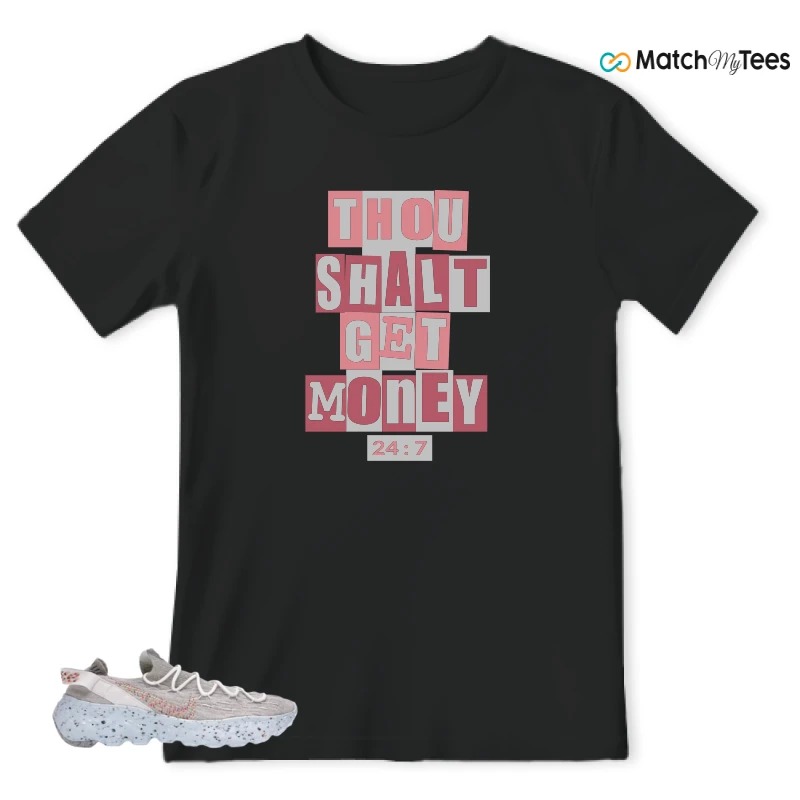 NIKE SPACE HIPPIE 04 WHITE MULTI (WOMEN'S) SNEAKER Matching Tees t-shirt