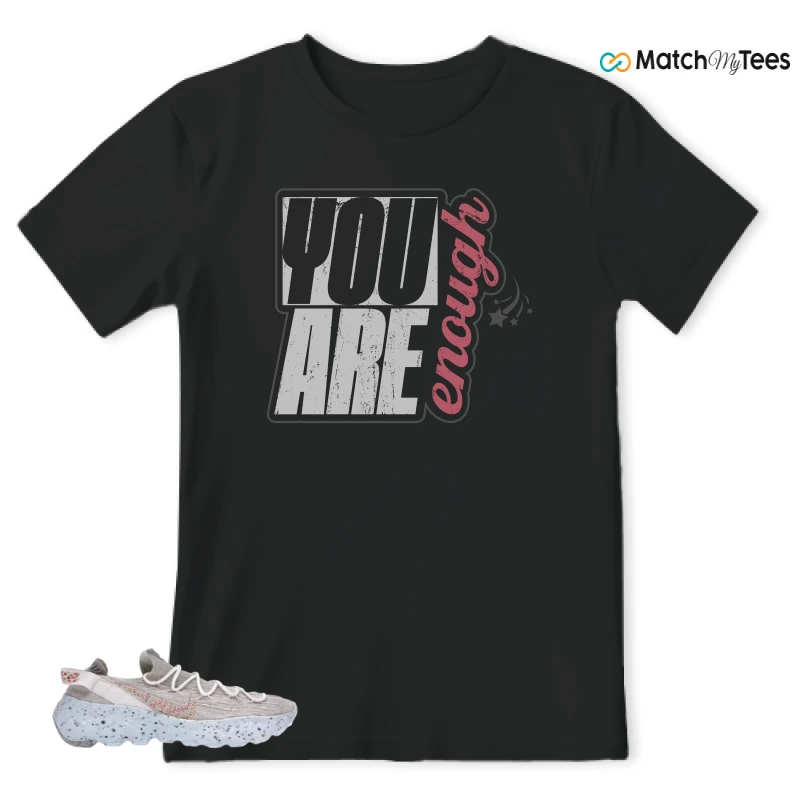 NIKE SPACE HIPPIE 04 WHITE MULTI (WOMEN'S) SNEAKER Matching Tees t-shirt