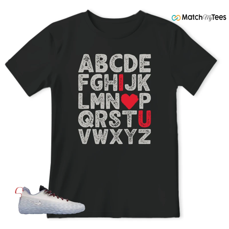 NIKE S.T. CHARGE PE DETROIT TOUGH SNEAKER/SAIL/METALLIC SILVER/THUNDER BLUE/ALUMINUM/LIGHT CRIMSON/BRIGHT CRIMSON matching T-shirt