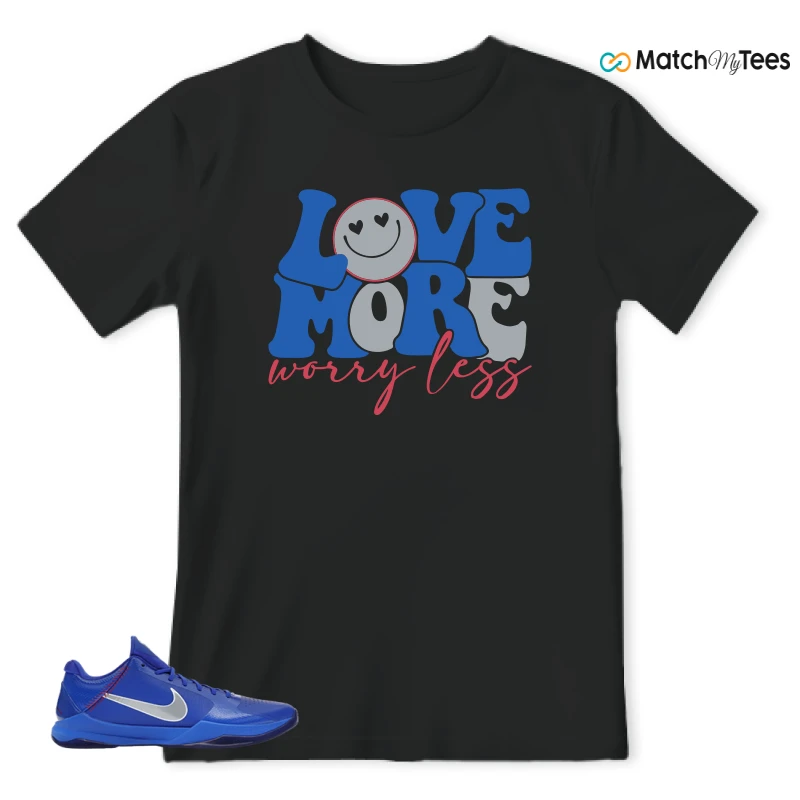 NIKE ZOOM KOBE 5 PROTRO DODGERS SNEAKER/RUSH BLUE/WOLF GREY/COMET RED matching T-shirt