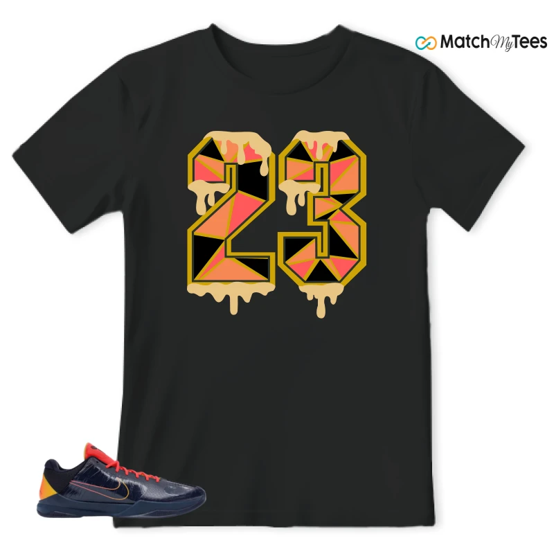 NIKE ZOOM KOBE 5 PROTRO X CAITLIN CLARK INDIANA FEVER SNEAKER Matching Tees t-shirt