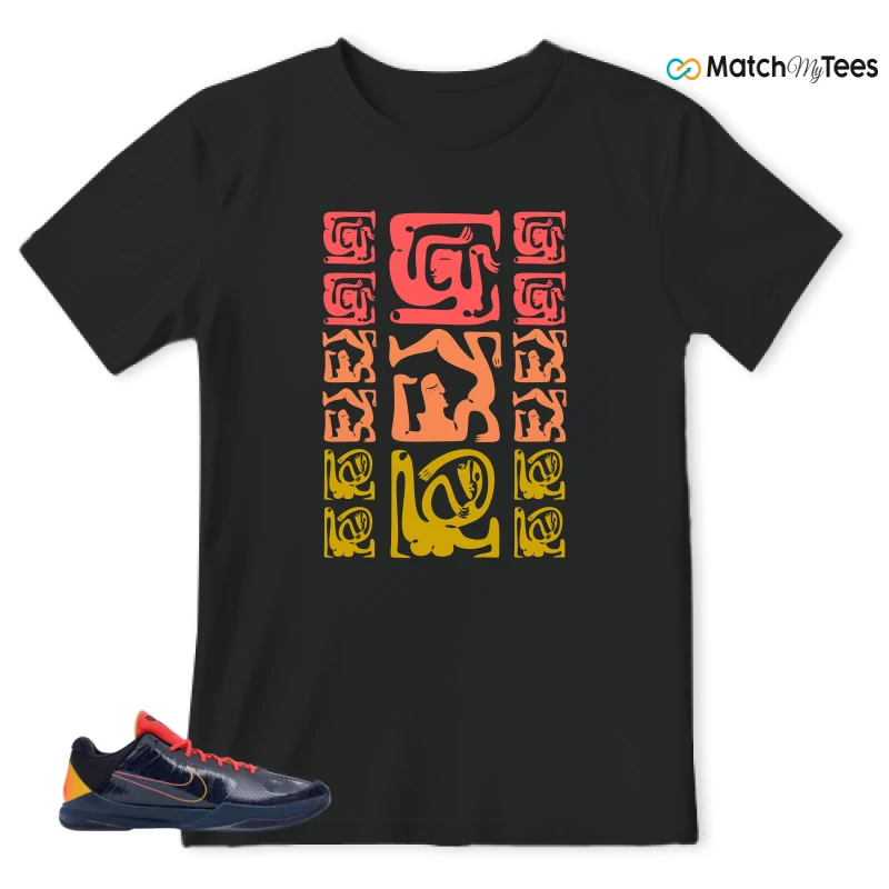 NIKE ZOOM KOBE 5 PROTRO X CAITLIN CLARK INDIANA FEVER SNEAKER Matching Tees t-shirt