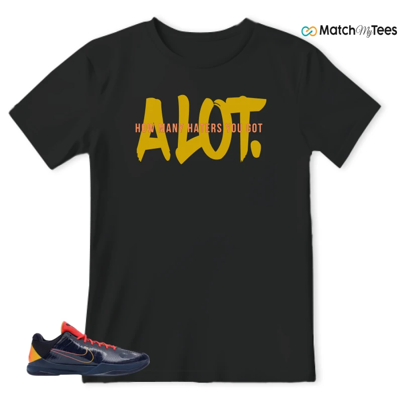 NIKE ZOOM KOBE 5 PROTRO X CAITLIN CLARK INDIANA FEVER SNEAKER Matching Tees t-shirt